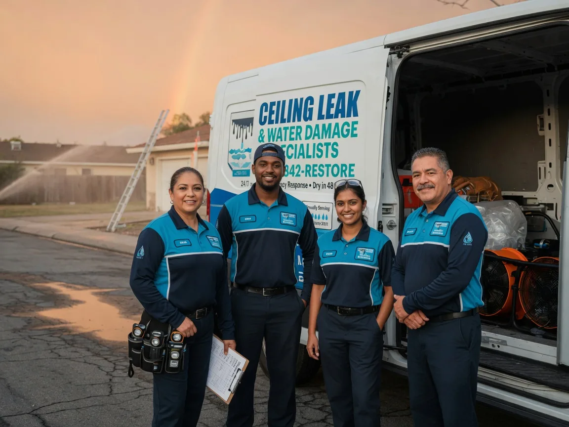 Ceiling Leak Cleanup company in Mingo, OH