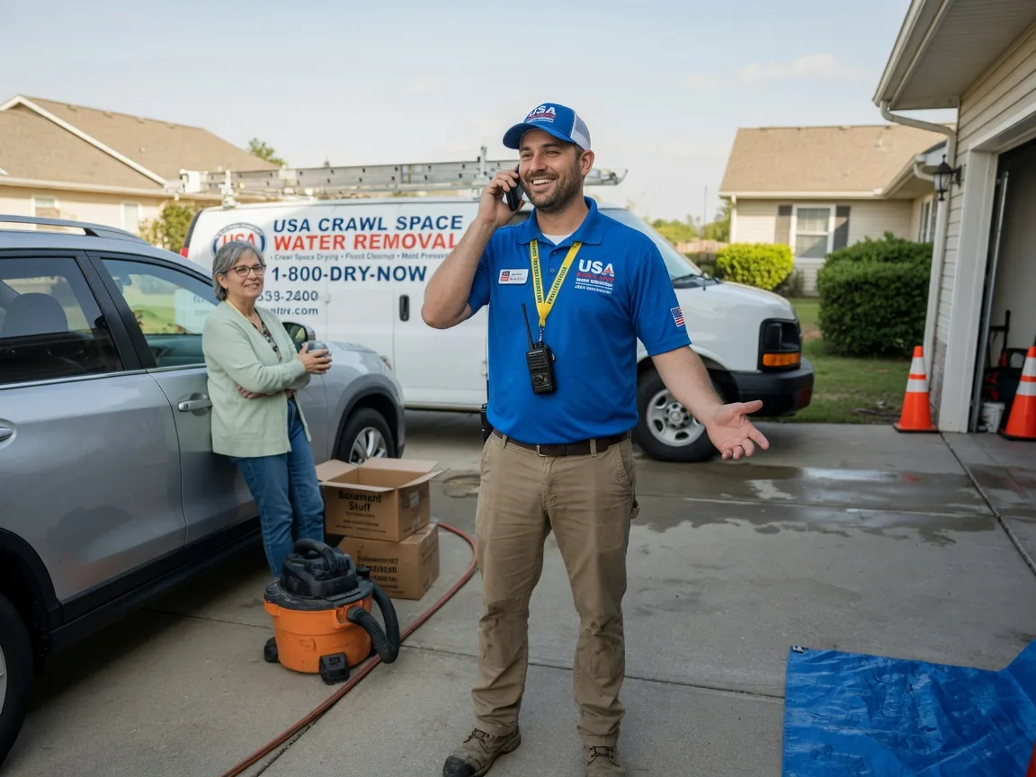 Crawl Space Water Removal Mingo, OH FAQs